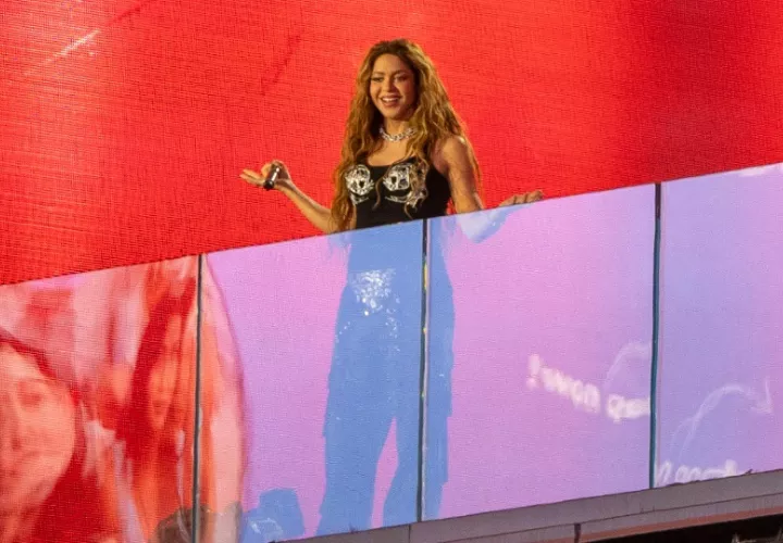 La cantante colombiana Shakira. Foto: EFE / Ángel Colmenares