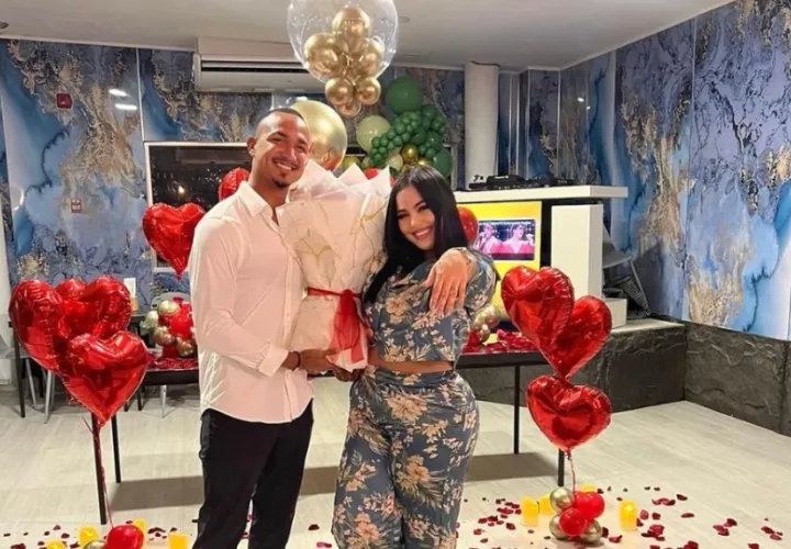 Tatiana Vélez y Luis Durango Jr. Foto: Instagram
