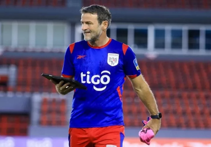 Thomas Christiansen, técnico de Panamá. Foto: Fepafut
