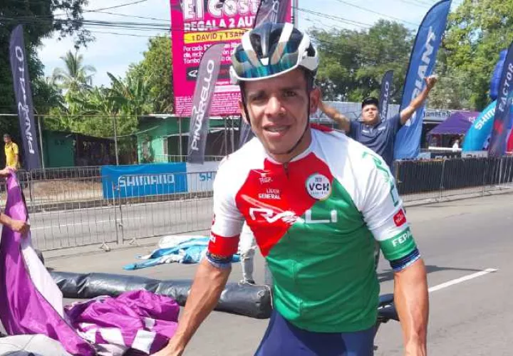 Franklin Archibold, actual campeón del giro chiricano. Foto: Jaime Chávez