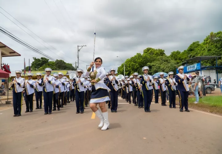 Las bandas estudiantes tienen varias secciones con despliegue musical, de técnicas, arte y cultura.