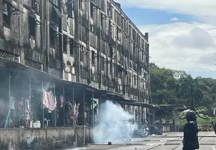 El Minsa  ha recomendado a la administración del penal,efectuar  limpieza constante. Foto: Diomedes Sánchez 