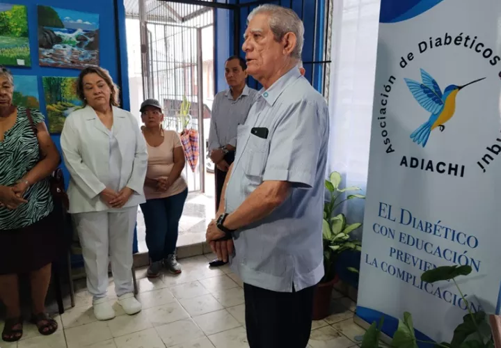 La Asociación de Diabéticos de Chiriquí, reabrió nuevamente sus puertas luego de estar cerrada por cinco años. Foto. Cortesía. Minsa