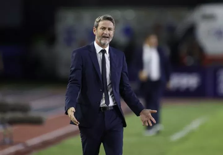 Thomas Christiansen, técnico de Panamá. Foto: EFE
