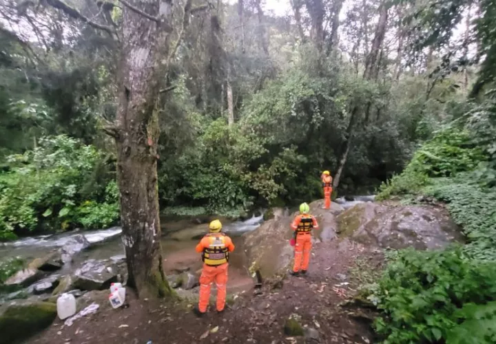 Hay dos desaparecidos en la provincia de Chiriquí. Foto: Cortesía