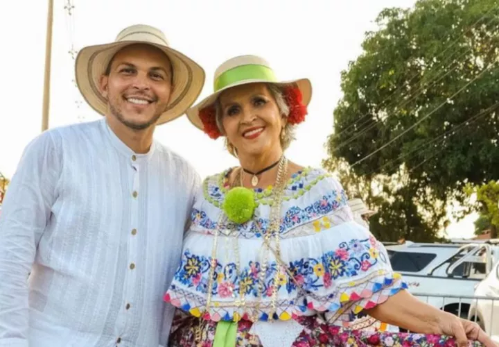 César Anel Rodríguez y Diamantina Herrera. Foto: Instagram