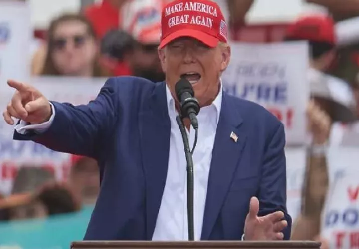 Donald Trump se alzó con la victoria en las recientes elecciones de Estados Unidos.  Foto: EFE