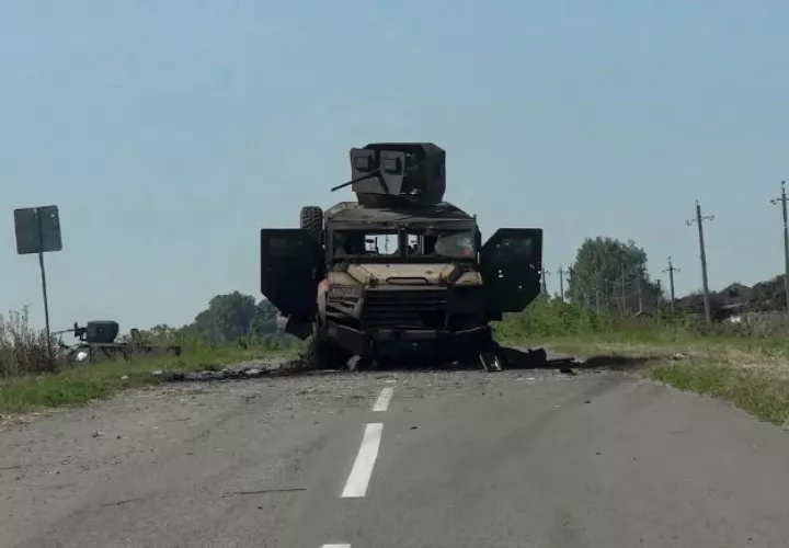 La región rusa de Briansk, donde está situada la infraestructura atacada esta madrugada por Ucrania, se encuentra al norte de Kursk. Foto: EFE