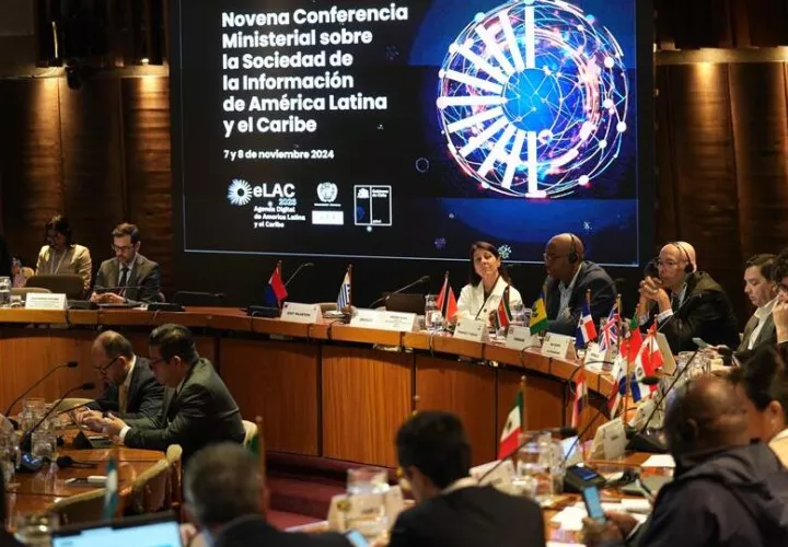Novena Conferencia Ministerial sobre la Sociedad de la Información de América Latina y el Caribe. Foto: EFE
