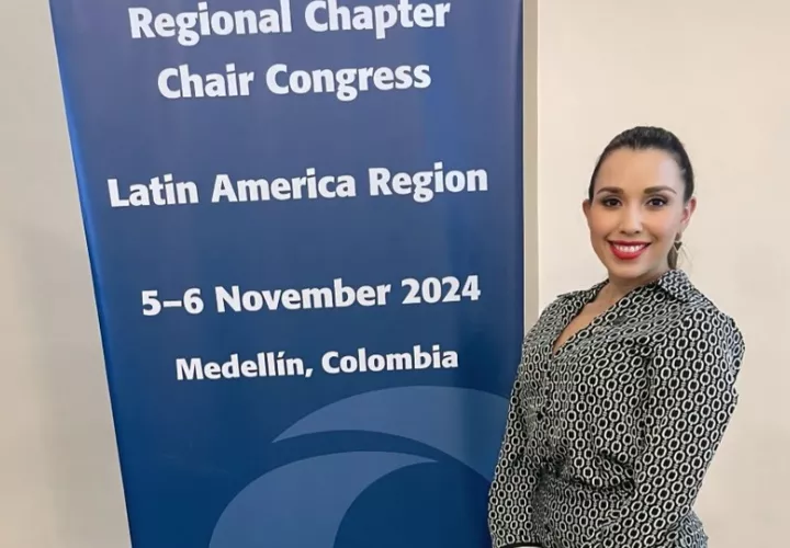 La ingeniera panameña Yessica Sáez contribuyó al éxito del evento. Foto: Cortesía