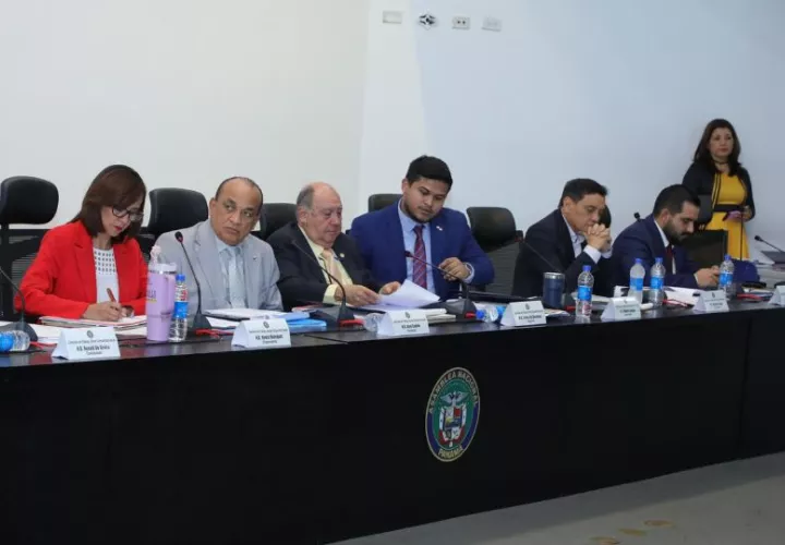 Diputados de la Comisión  de Trabajo, Salud y Desarrollo Social. Foto: Cortesía