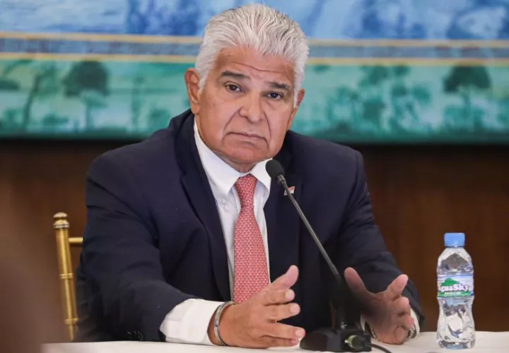 El presidente de la República, José Raúl Mulino. Foto: Cortesía