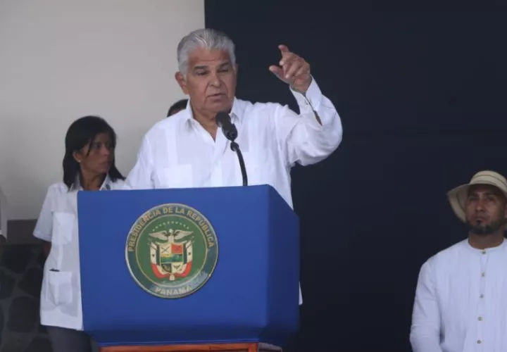 José Raúl Mulino, presidente de la República. Foto: Cortesía