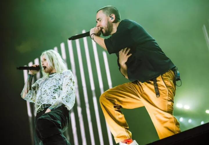 Linkin Park en Dallas. Foto: Instagram / @linkinpark