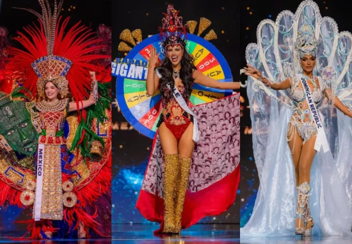 México, Chile y República Dominicana. Fotos: Instagram / @missuniverse