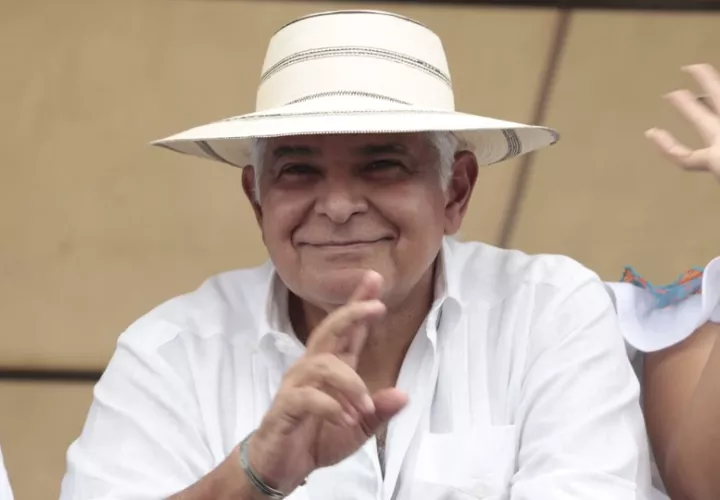 José Raúl Mulino tiene una calificación positiva superior al 70%. Foto: Cortesía