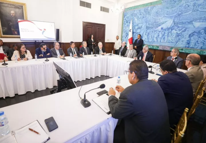 El presidente José Raúl Mulino lideró la reunión de este viernes. Foto: Cortesía