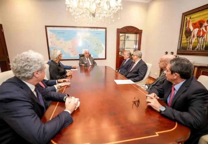Mulino, se reunió con el presidente de Naturgy de España, Francisco Reynes/ Foto cortesía