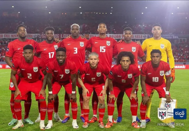 Equipo  de Panamá. Foto: Fepafut