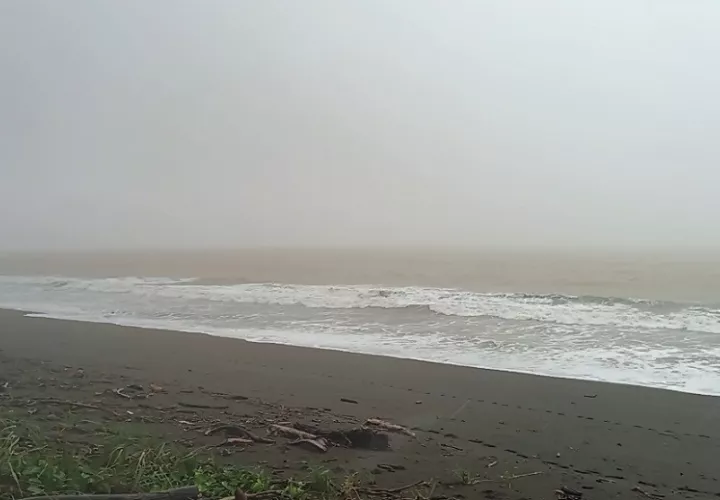 El cuerpo fue encontrado en la playa de la comunidad de Palo Seco.Foto: Mellquiades Vásquez