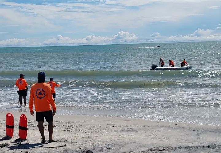 El hombre había sido reportado como desaparecido en Gorgona, distrito de Chame. Foto: Eric Montenegro.