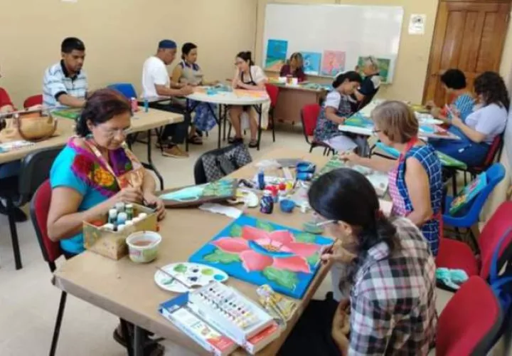 El taller se realizaba los sábados. Cortesía