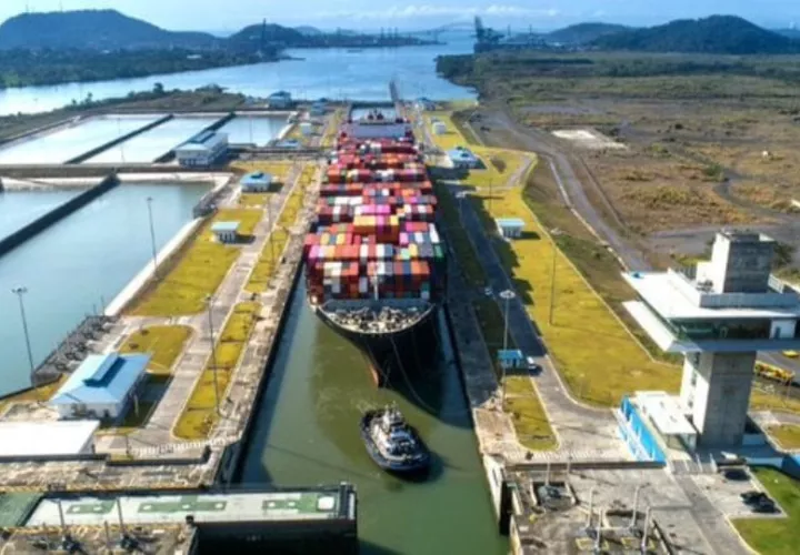 El Canal de Panamá. Foto: Archivo