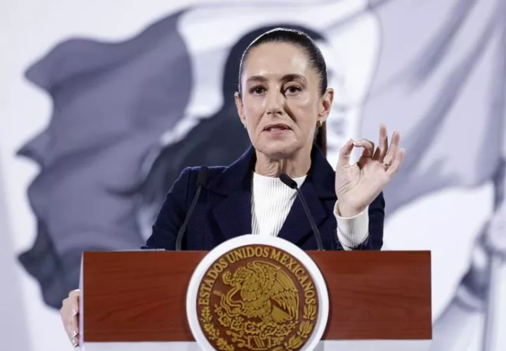 La presidenta de México, Claudia Sheinbaum. Foto: EFE