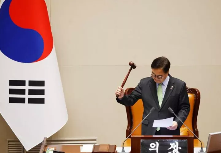 El presidente de la Asamblea Nacional de Corea del Sur, Woo Won-shik. Foto: EFE