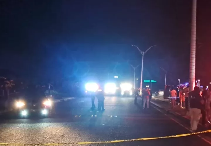 El hecho ocurrió a pocos metros de la plaza comercial Millenium. Foto: Diómedes Sánchez 