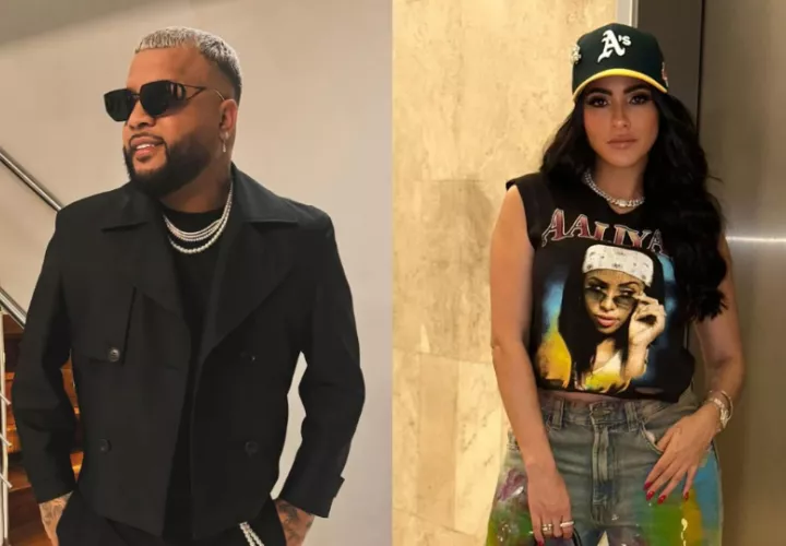 Dímelo Flow y Jacky Guzmán. Fotos: Instagram