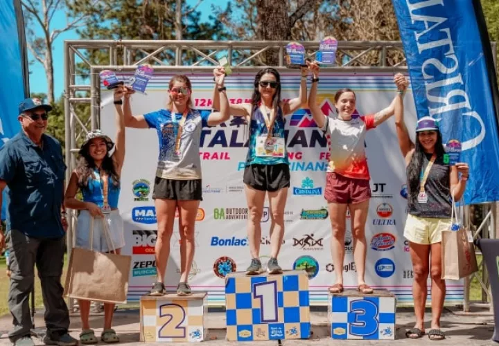 Evelyn Martínez se impuso en la rama femenina. Foto: Cortesía