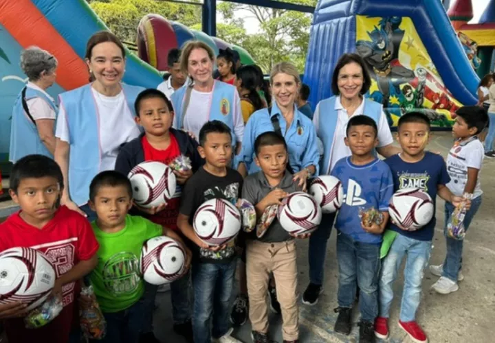 Los niños y niñas disfrutaron de un multitudinario evento. Foto: Cortesía