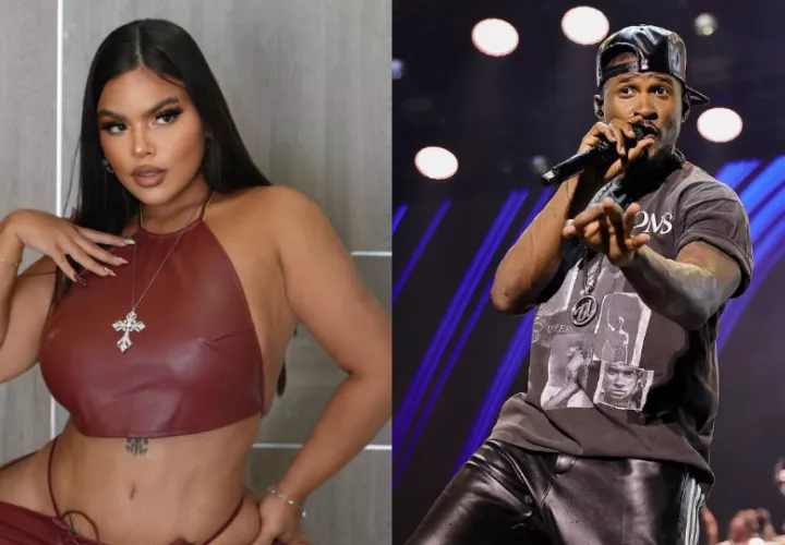 Gracie Bon y Usher. Fotos: Instagram