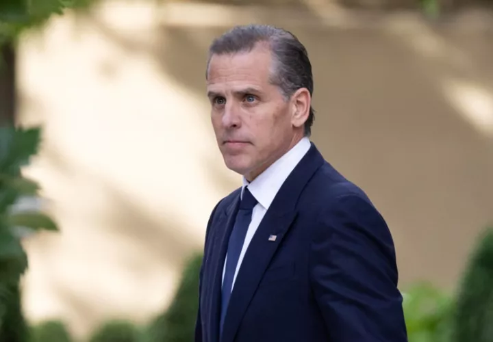 Fotografía de archivo del 3 de junio de 2024 del hijo del presidente Biden, Hunter Biden. Foto: EFE