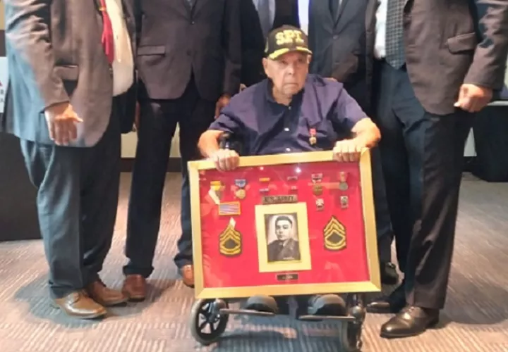 José A. León es uno de los veteranos más longevos viviendo fuera de Estados Unidos. Foto: Cortesía.