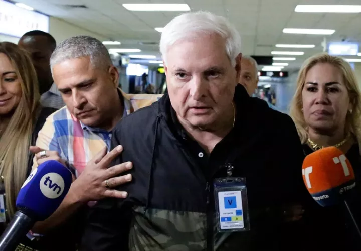 Martinelli reiteró este miércoles que en Panamá no hay debido proceso. Foto: EFE