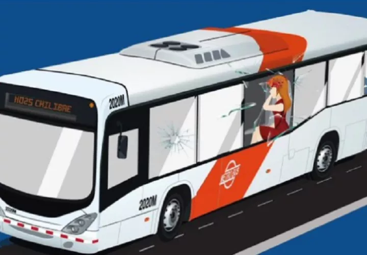 Más de cinco actos vandálicos se han cometido contra metrobuses en los últimos días. Imagen: MiBus