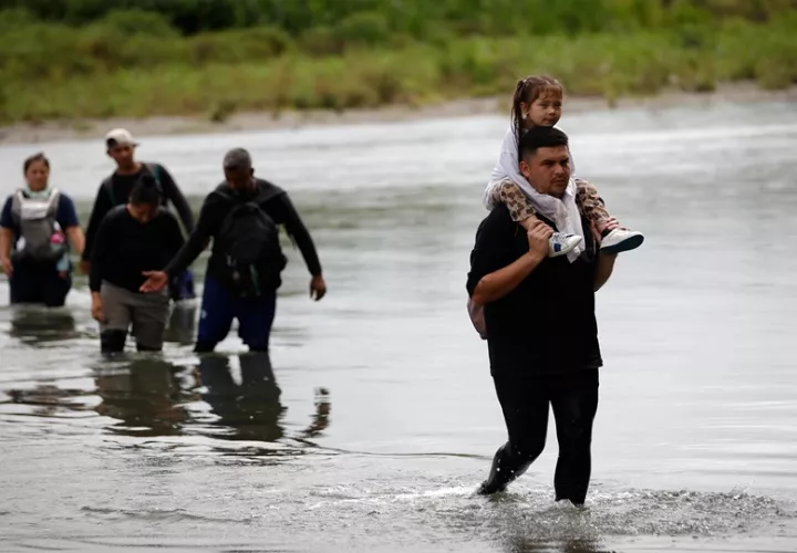 Más de 300.000 migrantes cruzaron el Darién en lo que va de año. Foto: EFE