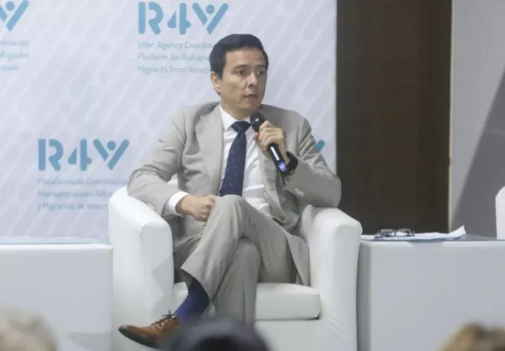 El coordinador interagencial para los Refugiados y Migrantes de Venezuela (R4V), Johan González. Foto: EFE