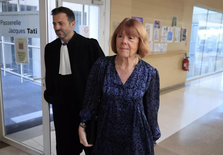 Gisèle Pelicot, de 71 años, se ha vuelto una heroína, un icono del feminismo. Foto: EFE