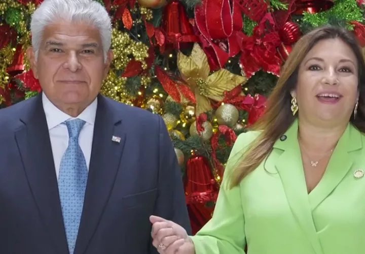 El Presidente y la Primera Dama. Foto: Presidencia