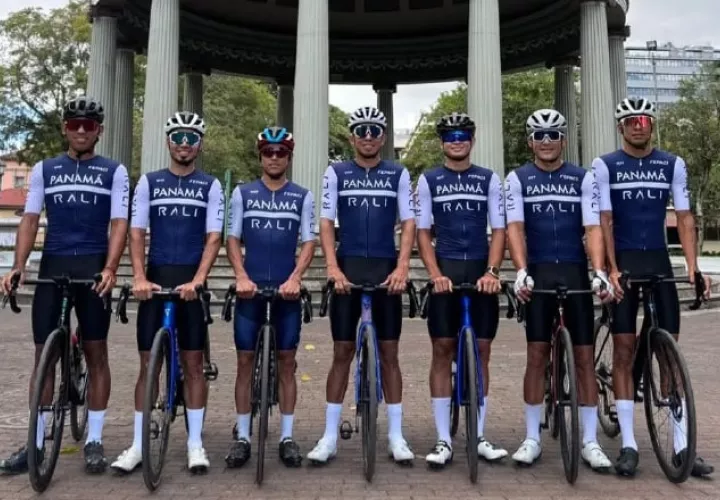 Selección de ciclismo de Panamá. Foto: Fepaci