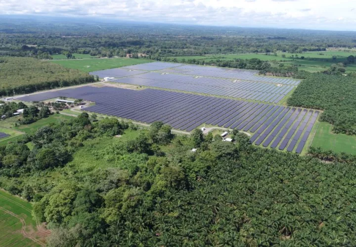 Parque solar. Foto: Cortesía.