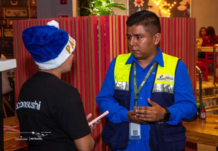 El último operativo se realizó el lunes y varios restaurantes fueron inspeccionados. Foto: Cortesía Mitradel