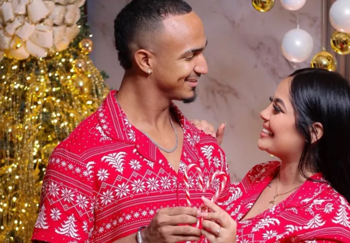 Tatiana Vélez y Luis Durango Jr. Foto: @cgphotostudio_