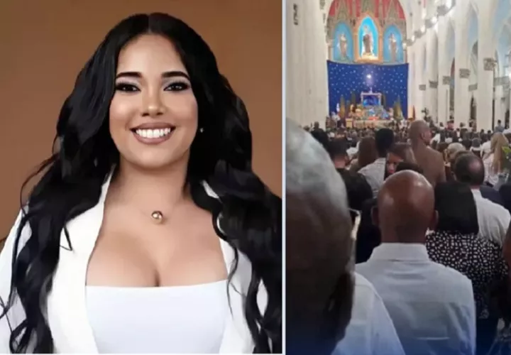 El sepelio de Claudia Timpson se realizó este miércoles 18 de diciembre. Foto: Redes Sociales