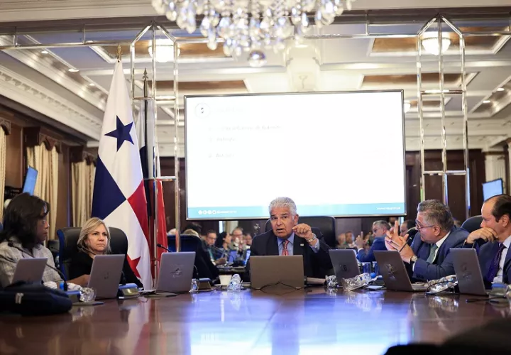 Consejo de Gabinete de este martes. Foto: Cortesía