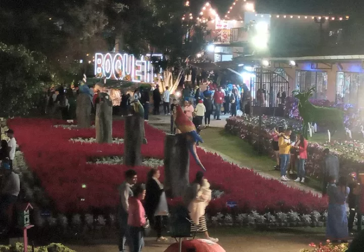 El día sábado más de 35 mil peronas ingresaron a la Feria de Boquete.