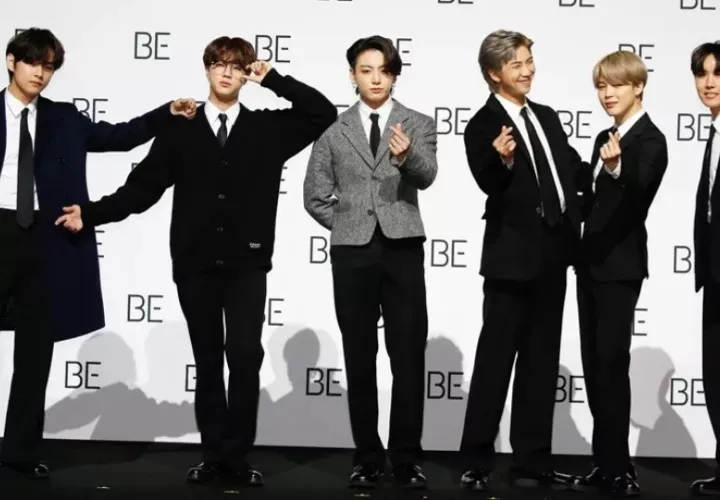La banda surcoreana BTS. Foto: EFE / EPA / Kim Hee-Chul